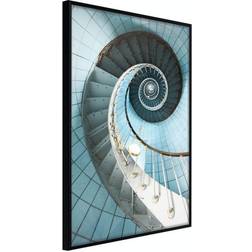 Arkiio Affisch Fibonacci Stairs [Poster] 20x30 Poster